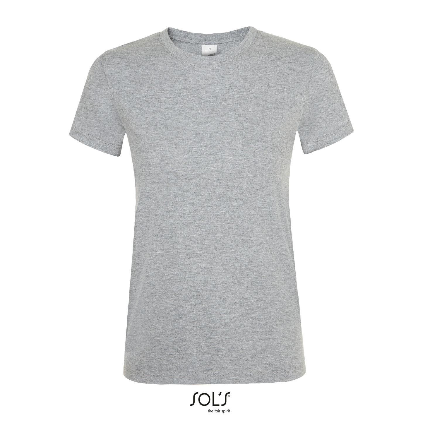 Regent - Grey Melange - Unisex / Woman's T-shirt - 11380