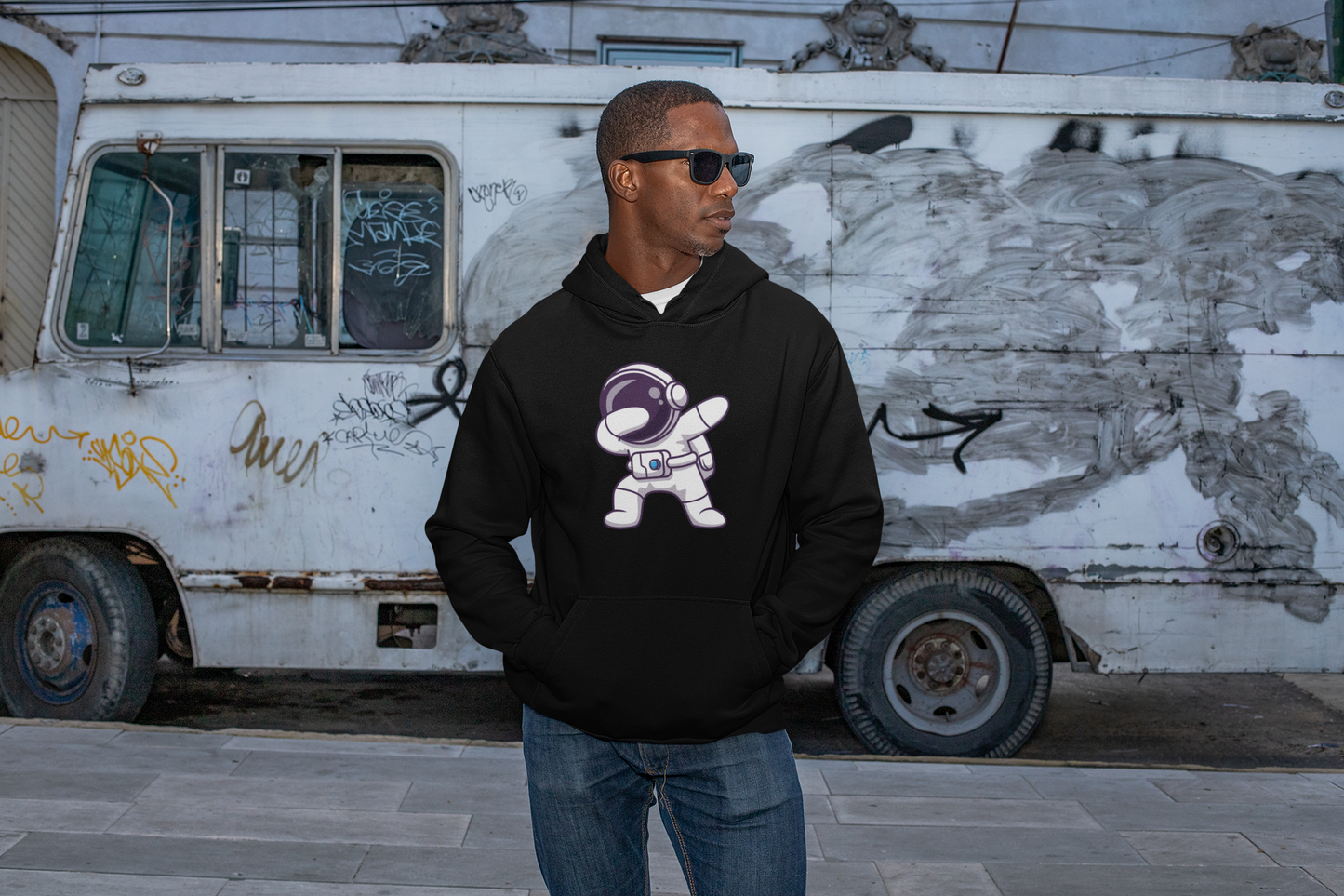 Spaceman Hoodie and T-Shirt