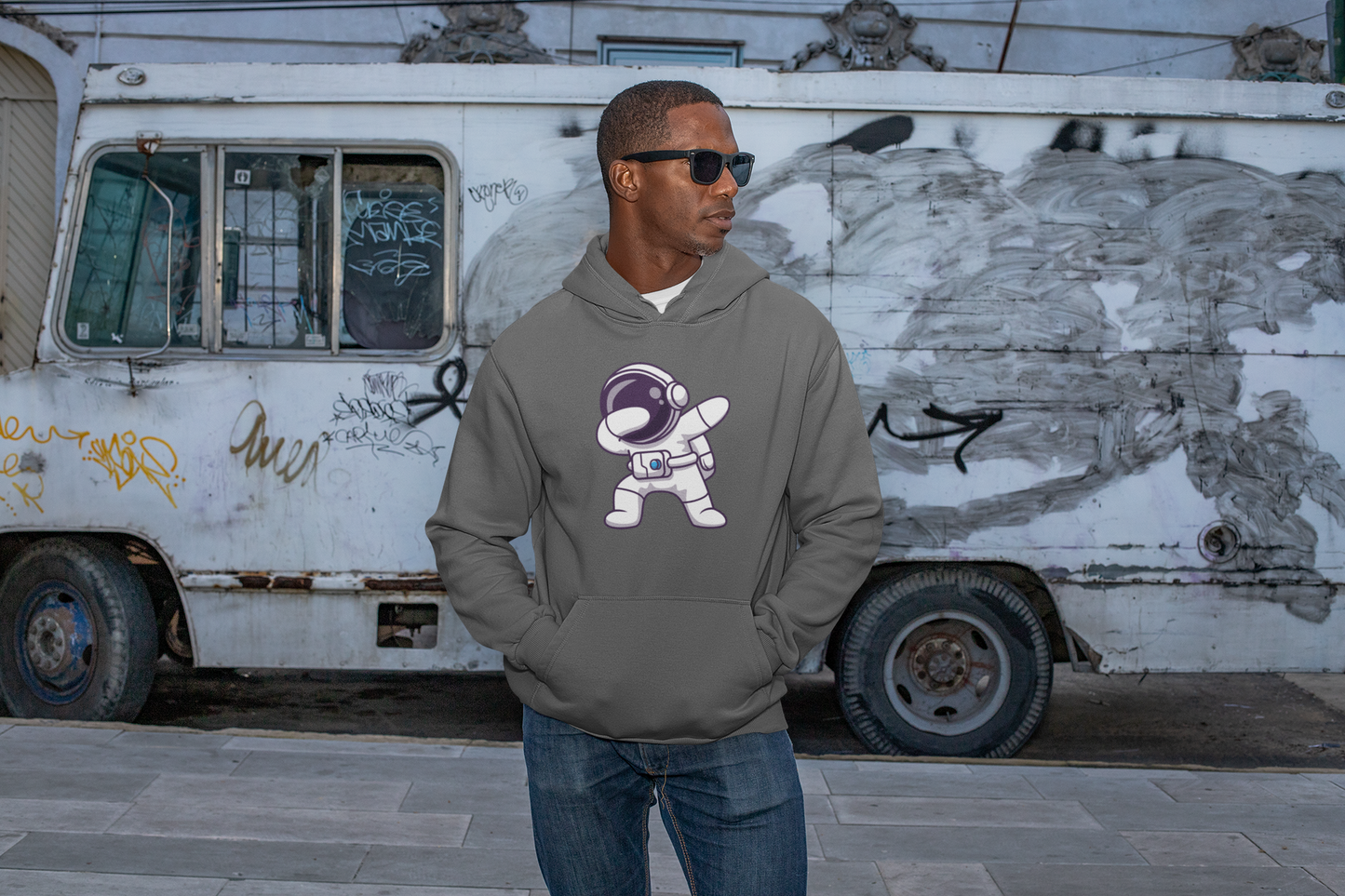 Spaceman Hoodie and T-Shirt